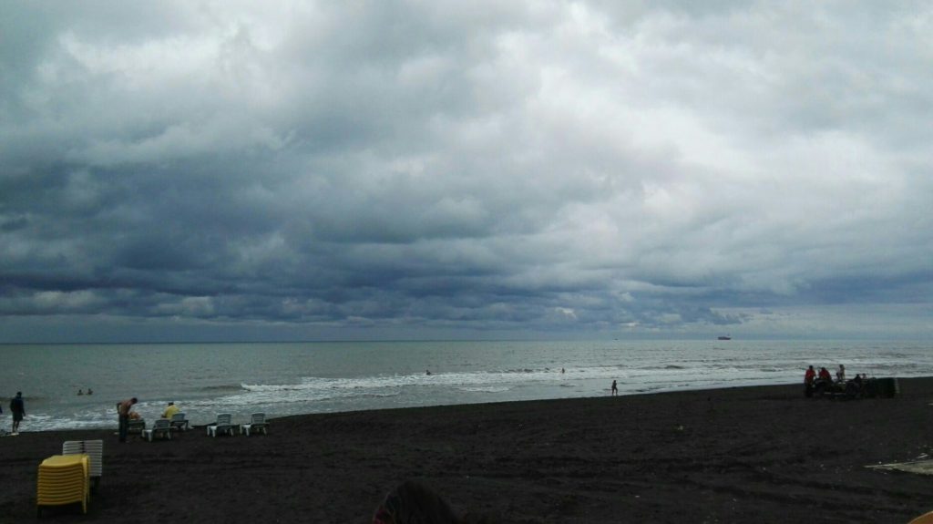 Грузия. Уреки. Пляж